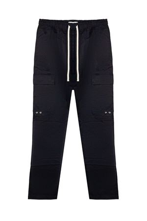 Pantalone cargo in cotone nero STATE OF ORDER | SP26019D001